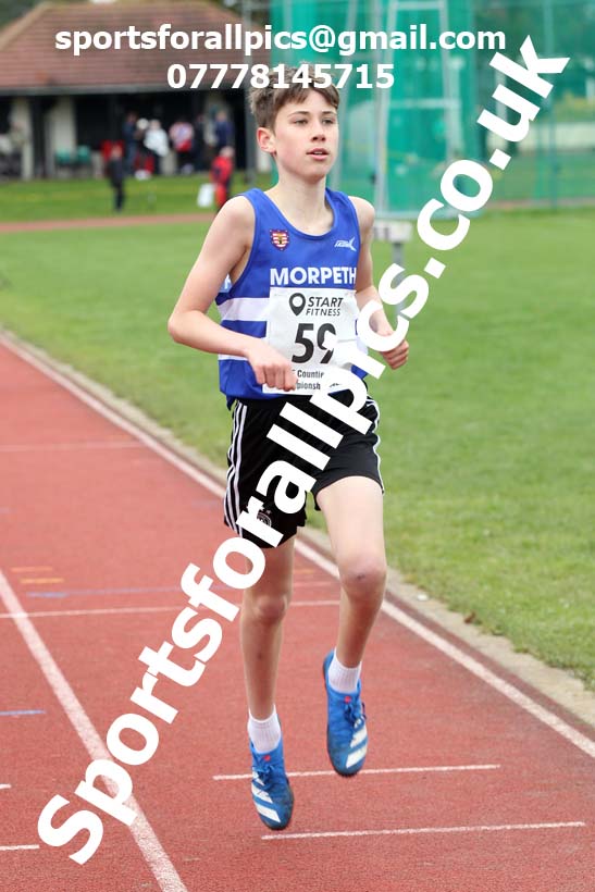 800 metres, NECAA Open Meeting, Morpeth, Sunday, October 18th. David T. Hewitson/Sports for All Pics